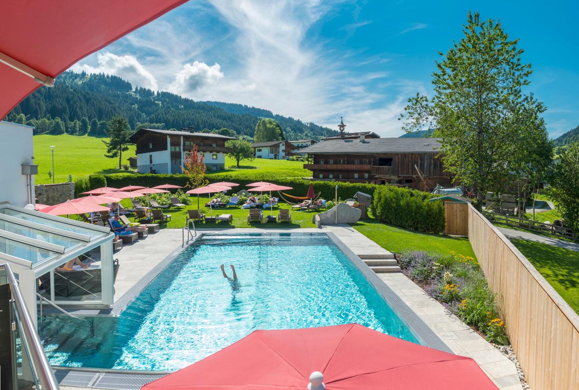 Hotel & Alpin Lodge Der Wastlhof ニーデラウ エクステリア 写真